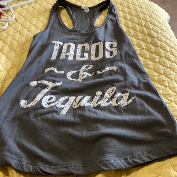 Next Level Apparel Tops - Tacos & Tequila tank